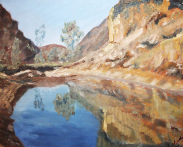 #083 Arkaroola Creek Waterhole (Bararranna) SOLD